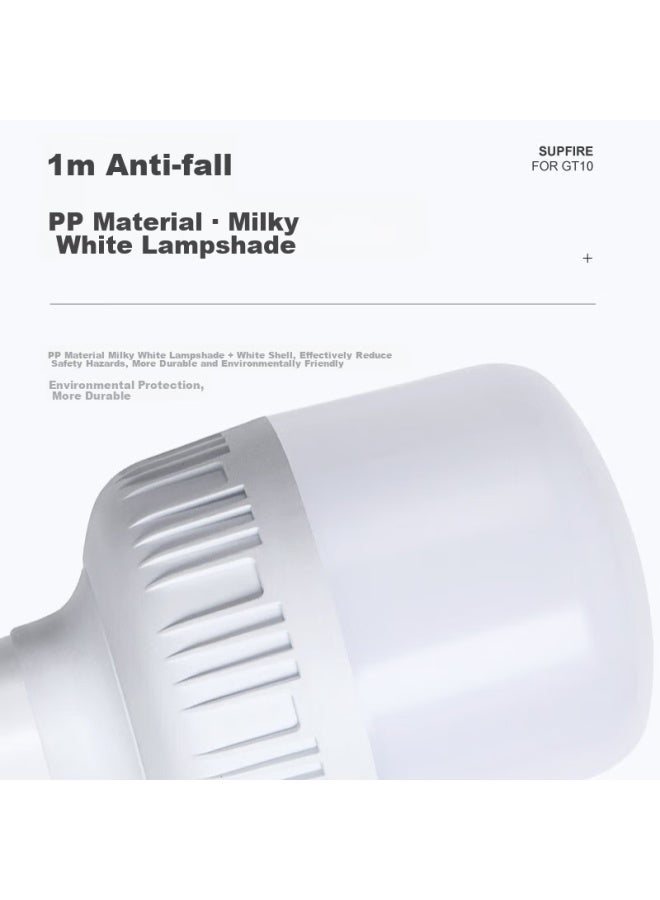 SupFire Supfire Gt10 Rechargeable Led Bulb, Emergency Light, Camping Light, Hanging Light, Outdoor Light, Night Market Stall Light, Illumination Light  - Image 4