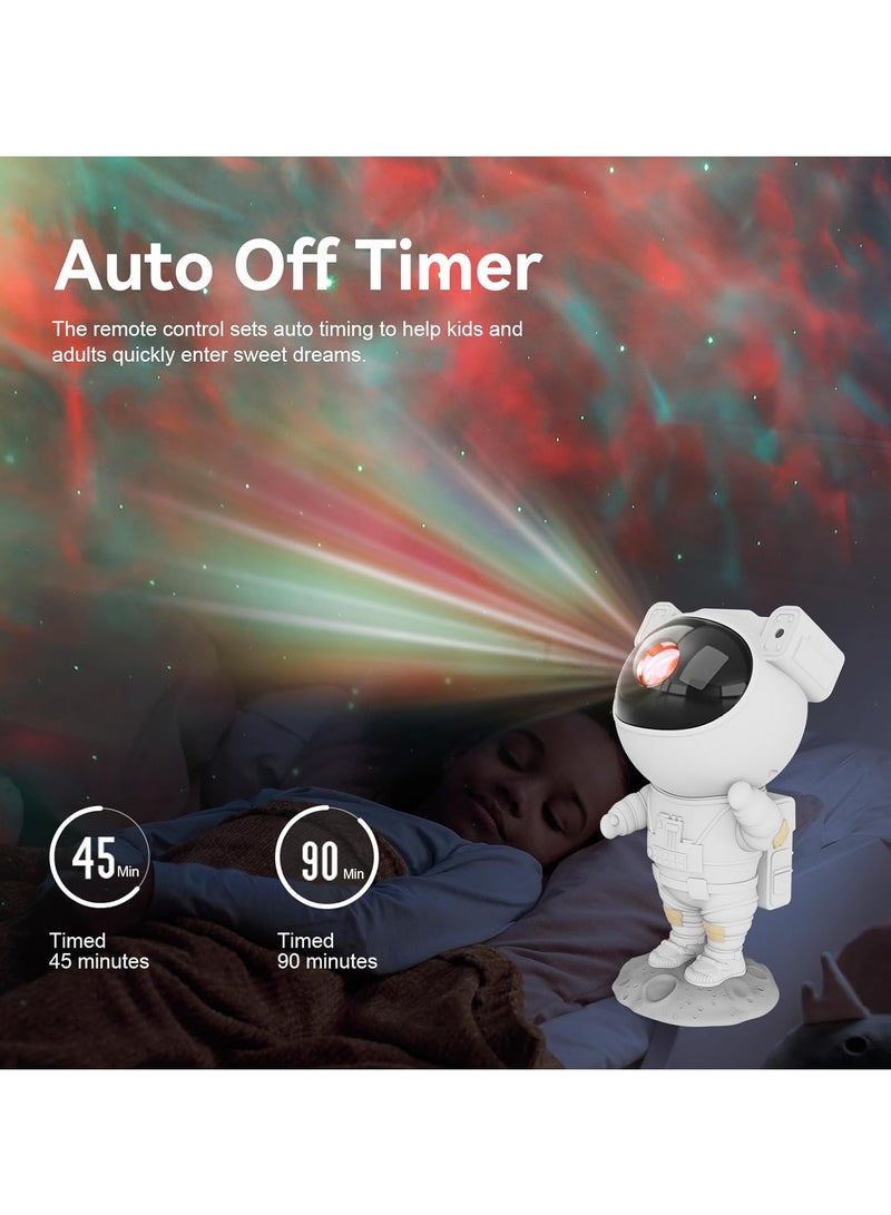 JOGAMS Star Projector Galaxy Night Light Astronaut Space Projector, Starry Nebula Ceiling LED Lamp with Timer and Remote, Kids Room Decor Aesthetic, Gifts for Birthdays - Image 5