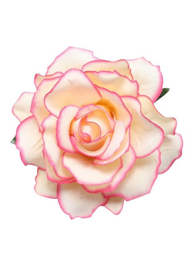 ericotry 6 Pieces Rose Flower Hair Clips Hair Clips Hairpin Elegant Large Rose Floral Brooches Flamenco Dancer Flower Pin Up Flower Brooch Bride Headpiece Hair Accessories For Women Girls  - Image 2