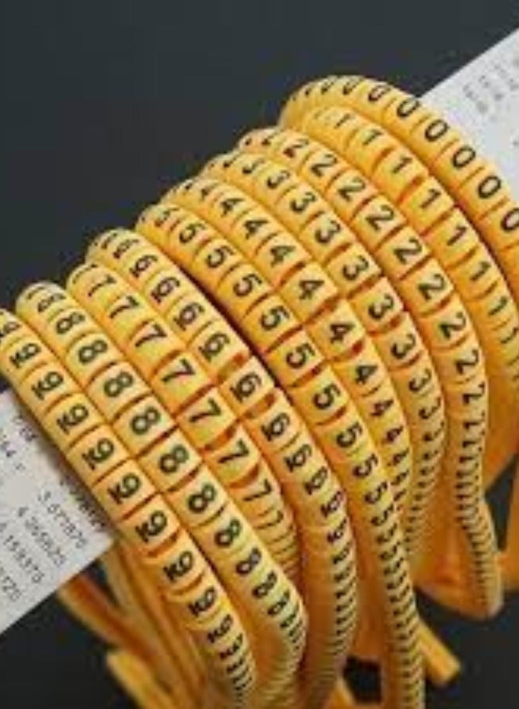 KNP KNP Cable Marker Tube (2.6mm - 4.2mm) -4 is a reliable solution for identifying and organizing cables in a variety of settings.  - Image 3