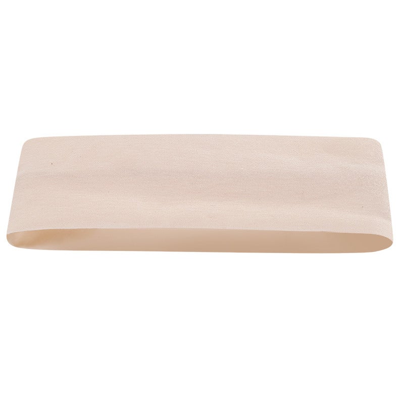 إسكدنيا Elastic Yoga Sports Headband Sweat-Absorbent Non-Slip Off-white