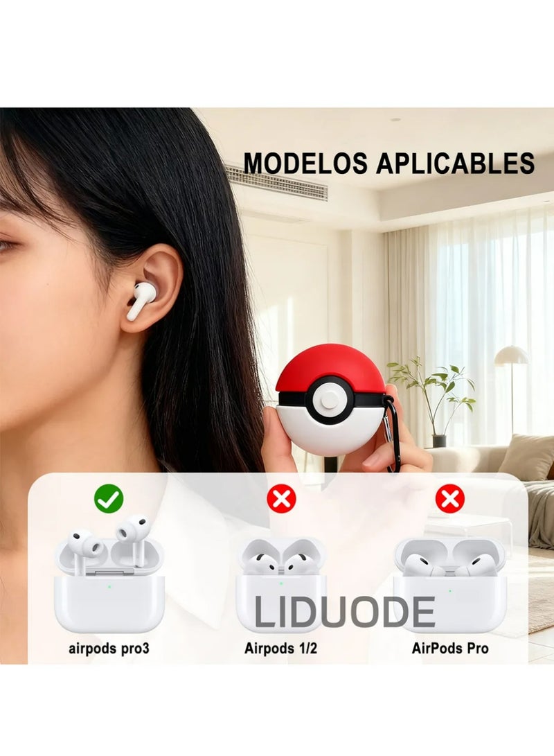 PULUZ for Airpods Pro 3 Case 2025, with Cleaner , Shockproof & Anti-Scratch, Auto-Open - Image 3