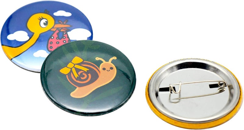 ChiButtons شارة معدنية دائرية 37 مم [نظام متري] - Image 2