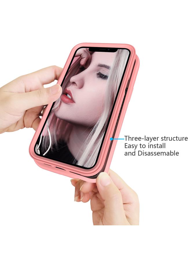 Zaboon Case For iPhone 13 Pro Max Wave Pattern 3 in 1 Silicone + PC Shockproof Protective Case - Image 4