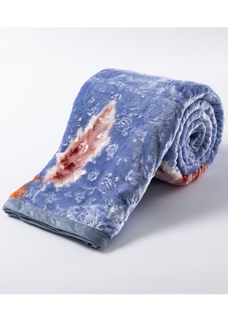 ستارجولد بطانية غائمة فاخرة بطبقة واحدة مصنوعة من خيوط البوليستر المغزول بنسبة 100%، تم الحصول عليها من البوليستر البكر وهو مناسب للشتاء وموسم الأمطار 155 × 210 سم 5.5 رطل - Image 3