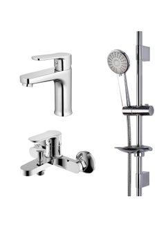 Milano Fira Collection Basin & Shower Mixerw/Shower Kit (3Pcs)