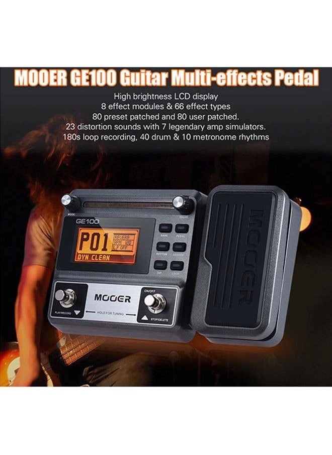 GE100 Guitar Multi-Effects Processor Effect Pedal