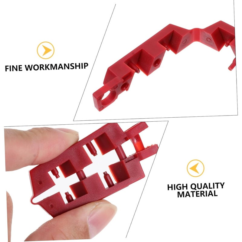 ABOOFAN Mini Circuit Device 2pcs Locking Circuit Breaker Locks Red Easy Installation for Safety and Compliance - Image 4