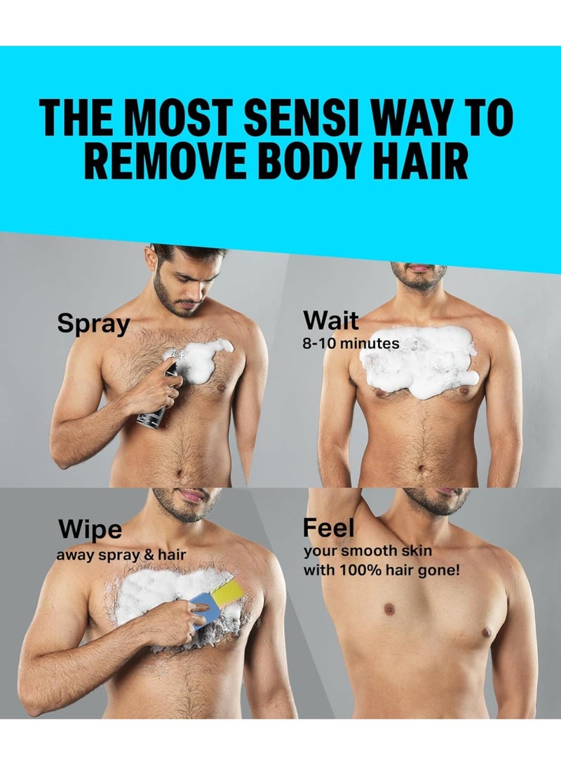 BOMBAY SHAVING COMPANY Sensi Hair Removal Spray 200g - Image 4