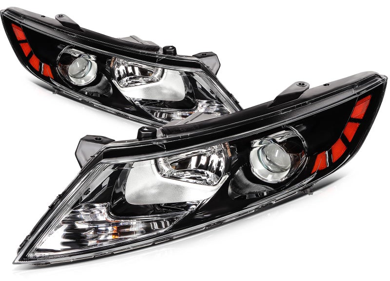 LBRST Headlight assembly fit 20112013 for KIA OPTIMA Lens Color Clear Driver and Passenger Side 921012T121 KI2502155