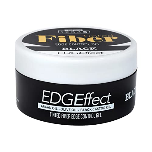 Magic Collection Tinted Fiber Edge Control Gel in Black 338floz Jar