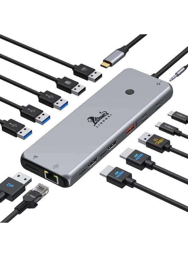 LIONWEI USB c hub 123 - Image 1