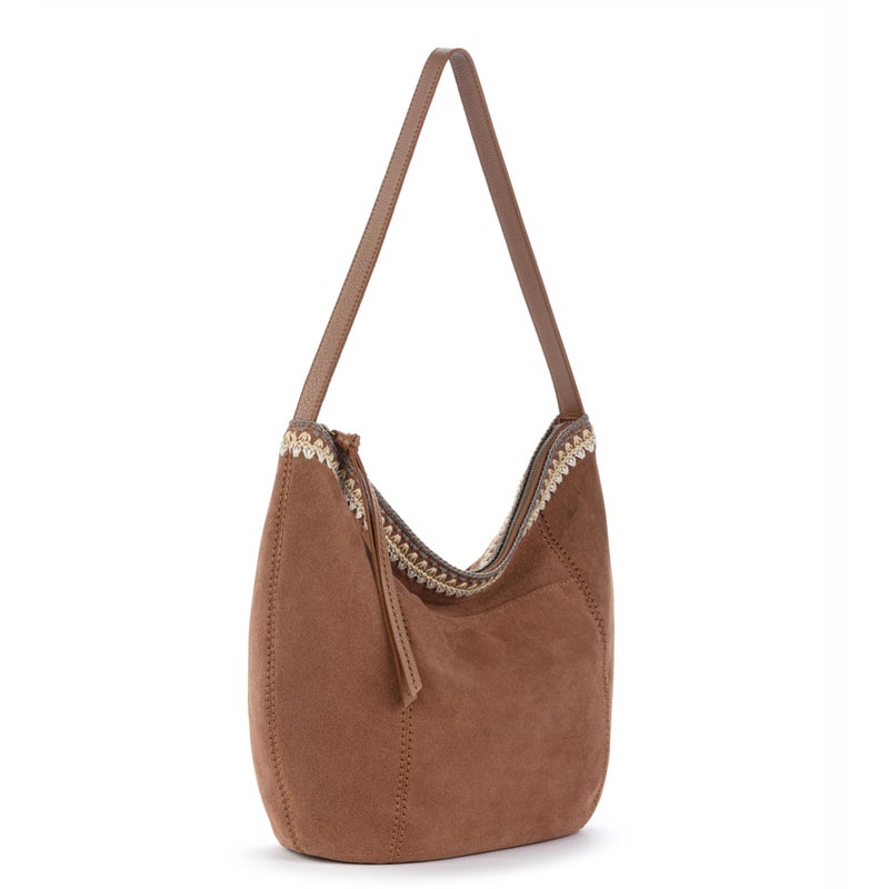 The Sak Sequoia Hobo Bag - Premium Large Leather Women's Handbag for Everyday & Travel - Durable Purse With Zipper Pocket - Image 4