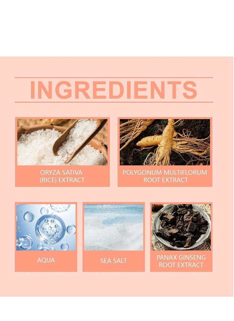 EELHOE Sea Salt Spray for Textured Beach Waves & Volume, Hair Texturizing Spray with Kelp for Men & Women, Adds Thickness & Shine for Fine or Wavy Hair (100ml/3.38oz) - Image 4