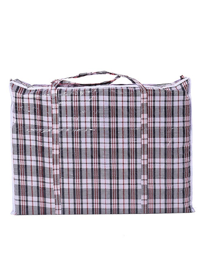 Strong Storage Laundry Bags – Big Moving/Shopping Bags with Zipper & Handles - Reusable Storage Zip Bag, Extra Large Heavy Duty Nylon Organizer Bags for Quilts Blankets Pillows Cloths - Image 1