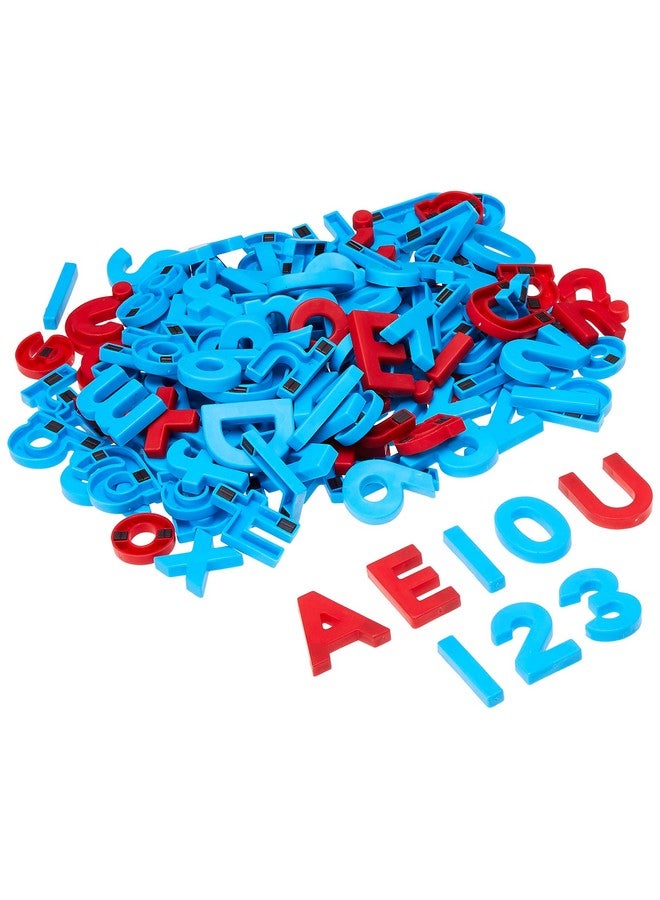 Educational Insights Color-Coded Uppercase & Lowercase AlphaMagnets and MathMagnets, Set of 214 Letters, Numbers, Punctuation & Math Symbols, Preschool Kindergarten Classroom Must Haves, Ages 3+ - Image 2