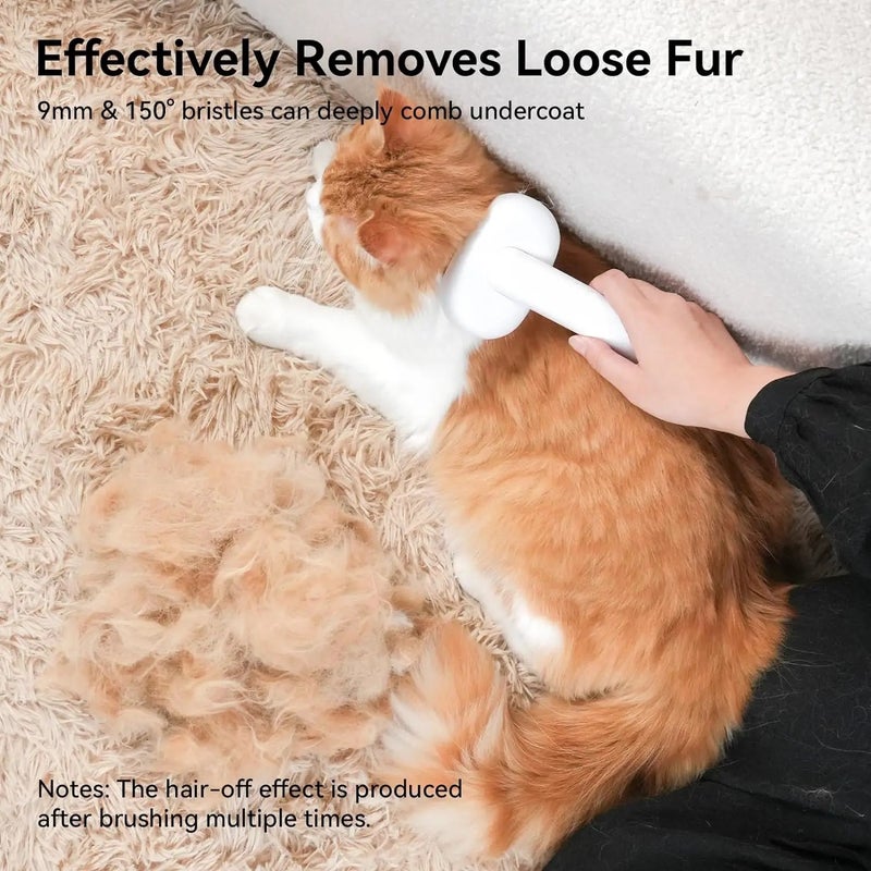 Bluejw Pet Hair Remover Comb - Cat & Dog Grooming Brush for Short & Long Hair - Puppy & Kitten Brush - Cat Accessories - Brushes - Image 5