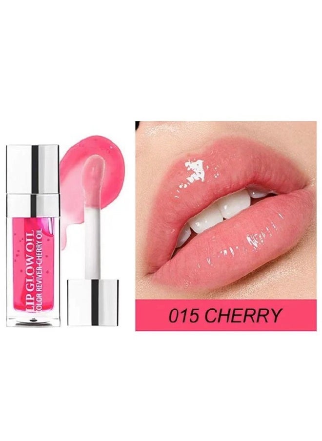 Julystar Lip Glow Oil,2 In 1 Double Effect Lip Glow Oil, Keeps Your Lips Moisturized, Locks In Moisture, And Maintains a Lasting Charm, Especially Suitable For Beginners#015  - Image 1