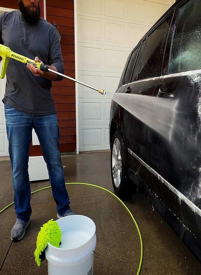 Flexzilla HFZPW3525M-E 5/16" x 25 Pressure Washer Hose, ZillaGreen - Image 4