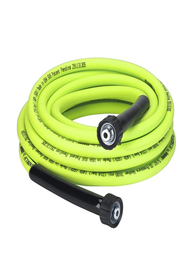 Flexzilla HFZPW3525M-E 5/16" x 25 Pressure Washer Hose, ZillaGreen - Image 1