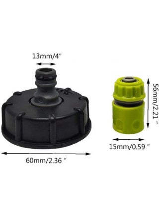 1PCS 3/4 Inch IBC Tank Tap Adapter Garden Hose Connector Plastic Water Hose Pipe Adapter Replacement Valve Fitting Parts - pzsku/Z97D54D1155C2D6592A33Z/45/_/1736756939/66faca4c-b1b2-46da-92b2-a6152d036e01