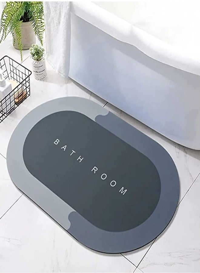 Finalize® Floor Mat, Doormat, Bathroom Carpet Cushion Mat Bathroom mat Water Absorbing Non Slip Floor mat Quick Drying Water for Home Diatomite Door Mat Soft Silicone Super Absorbent - Image 5