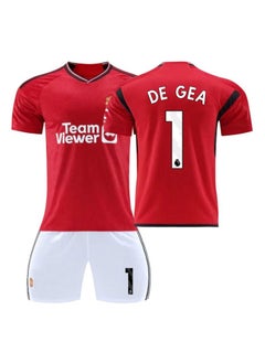 SKT Shiketro 2-piece set of Red Devils' new home football jersey number 1  - Image 1