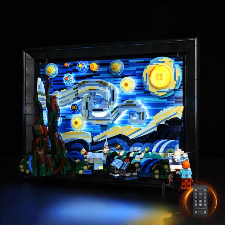 Nitemode Lighting Compatible with Lego Starry Night 21333 Building Set Upgraded Remote Control MultiLight Effect Sequence Design Lighting AccessoriesJUST Lights - Image 1