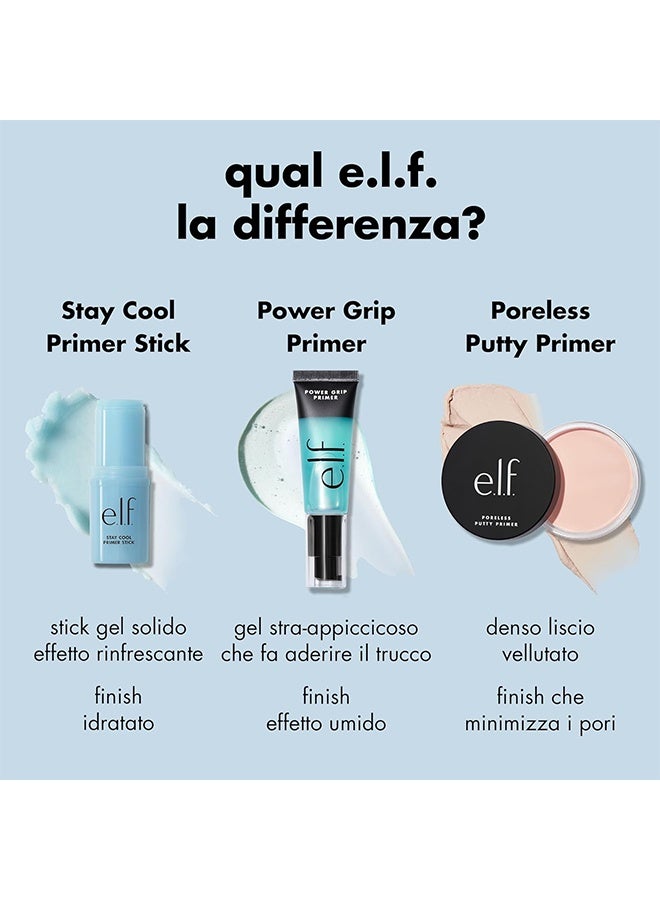 elf Stay Cool Primer Stick 17g, Moisturising Gel Primer, Prepares Skin for Make-Up, Enriched with Aloe Water - Image 4