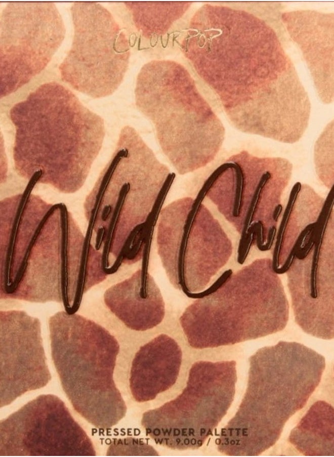ColourPop ColourPop WILD CHILD Eyeshadow Palette Matte Metallic Sparkle Pressed Glitter Powder Super-Pigmented (Browns Chocolates Corals)  - Image 2
