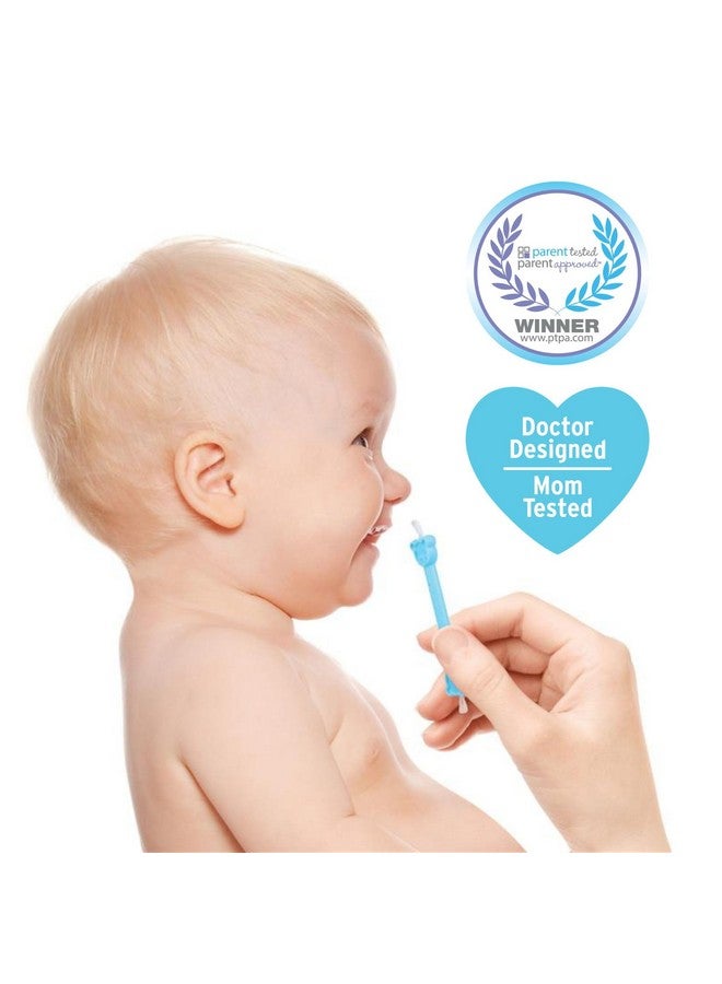 oogiebear Baby Nose Cleaner & Ear Wax Removal Tool - Safe Booger & Earwax Removal for Newborns, Infants, Toddlers - Dual-Ended - Essential Baby Stuff - Image 1