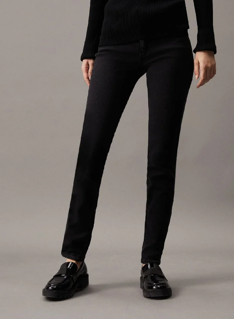 Calvin Klein Jeans Mid Rise Skinny Jeans