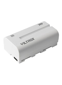 VILTROX NP-F550 Battery 2200mAh Large Capacity Li-ion Battery with Type-C Charging Port Power Indicators for Camera Monitors LED Video Lights