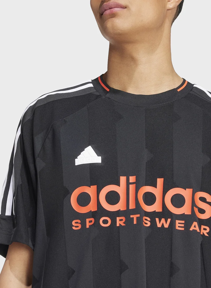 adidas تيشيرت جيرسيه تيرو جاكار