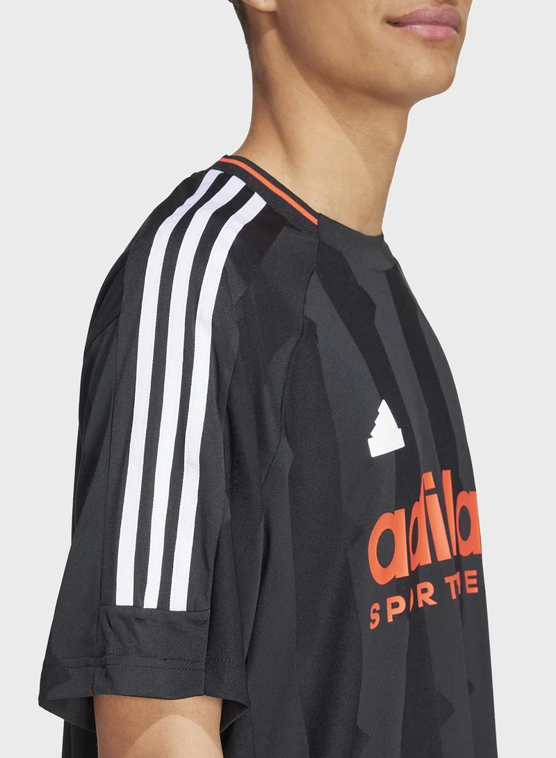 adidas تيشيرت جيرسيه تيرو جاكار