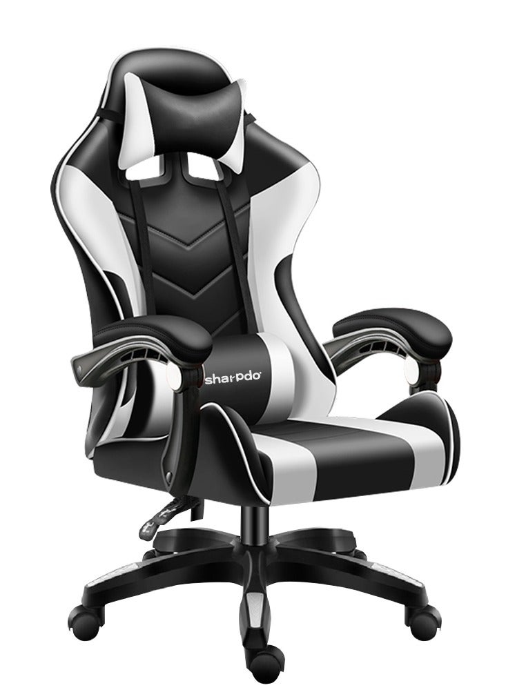 Sharpdo Adjustable Gaming Chair With Headrest Pillow  - Image 1
