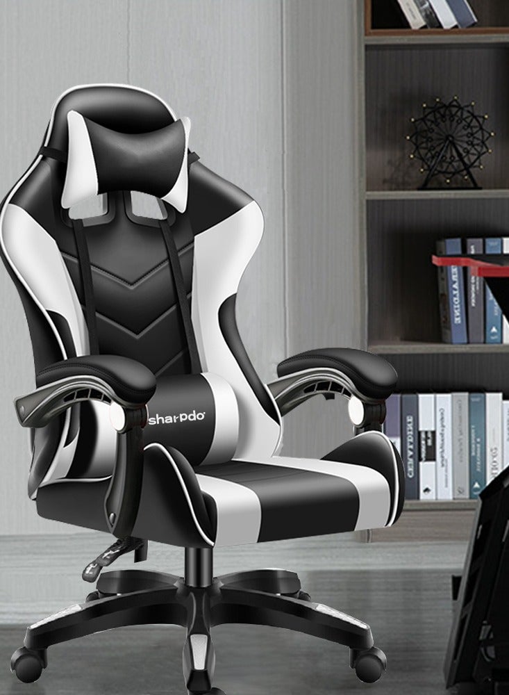 Sharpdo Adjustable Gaming Chair With Headrest Pillow  - Image 3