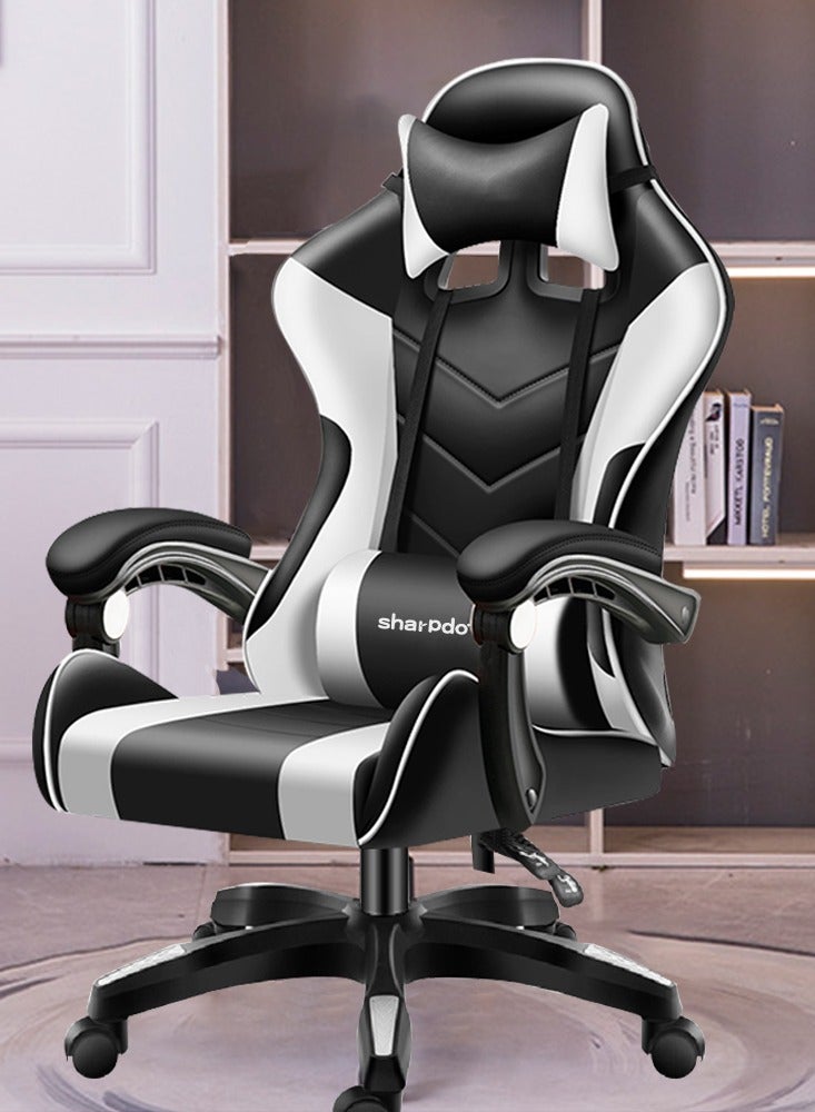 Sharpdo Adjustable Gaming Chair With Headrest Pillow  - Image 4