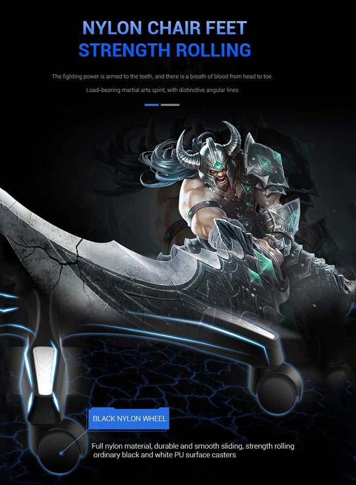 Sharpdo Adjustable Gaming Chair With Headrest Pillow  - Image 5