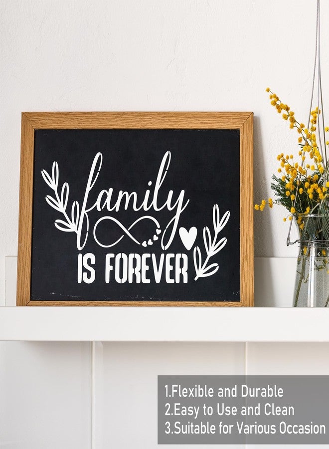 Keluna Welcome Home Stencils, 20 Pcs Large Sweet Home Plastic Template Letters for Wood Sign Porch Wall Decor - Image 2