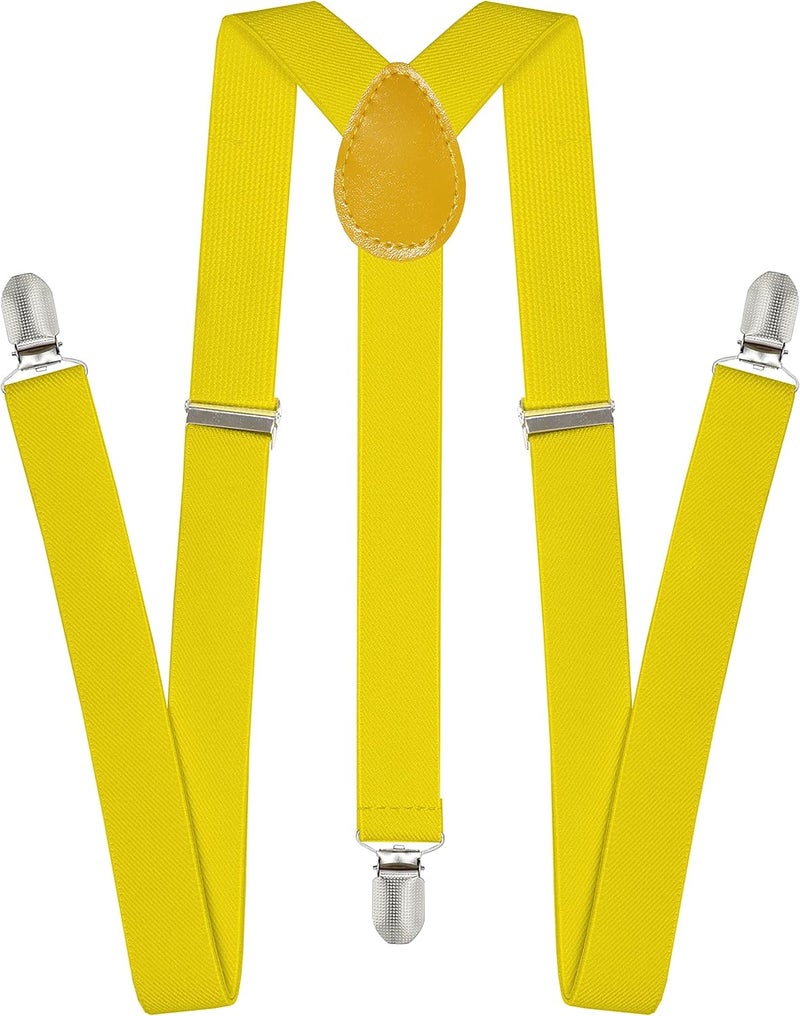DIBI Suspenders for Men - Adjustable Y Back Mens Suspenders with 3 Heavy Duty Strong Clips - Image 1