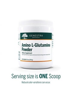 Genestra Brands Amino L-Glutamine Powder | Amino Acid Supplement for GI and Immune Health | 9.5 Ounces  - Image 3