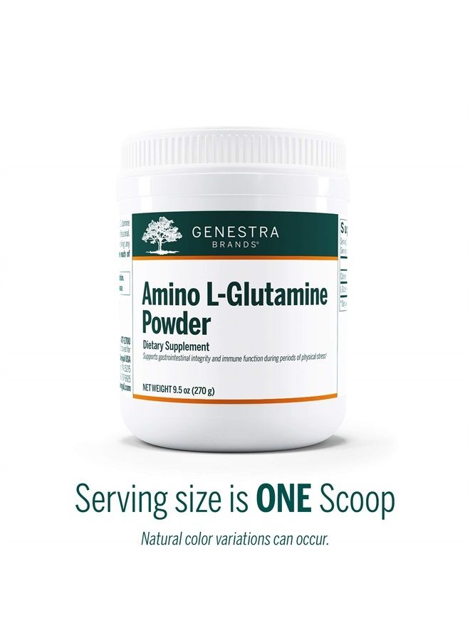 Genestra Brands Amino L-Glutamine Powder | Amino Acid Supplement for GI and Immune Health | 9.5 Ounces - Image 3