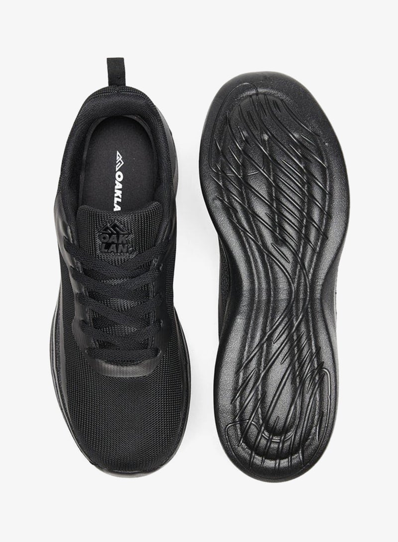 Oaklan by Shoexpress Womens Textured Lace-Up Sports Shoes - Image 4