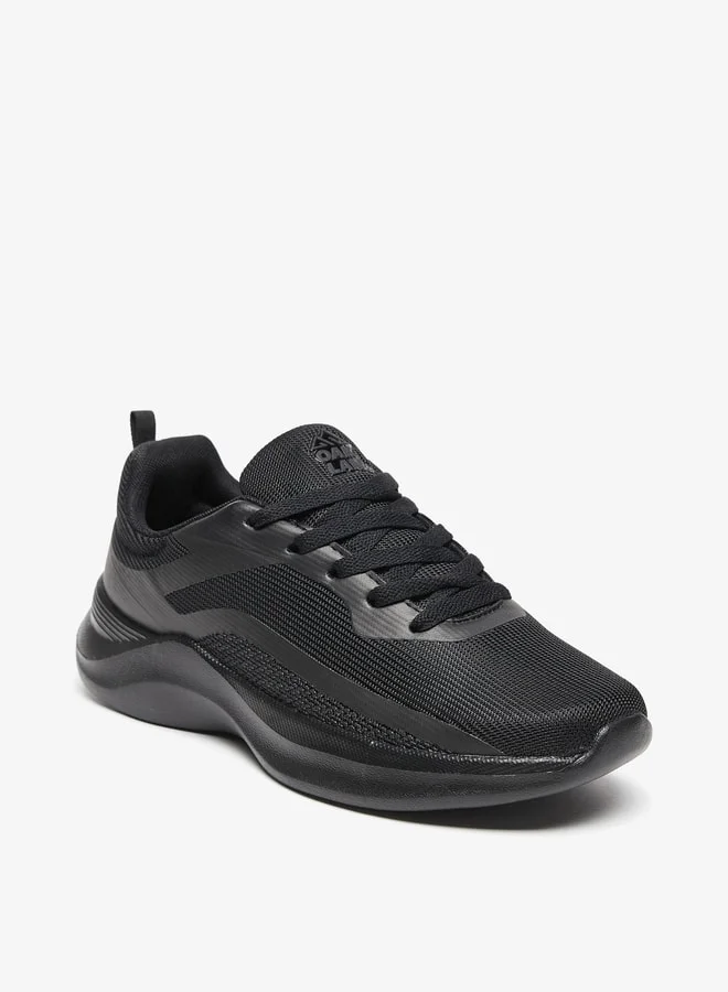شو اكسبرس Womens Textured Lace-Up Sports Shoes