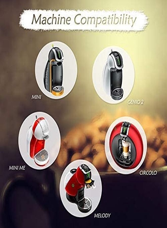 THE PACK 2 pieces Espresso Coffee reusable Filters - for Dolce Gusto Refillable Plastic Coffee Capsules Compatible with Espresso capsules machines - Image 3