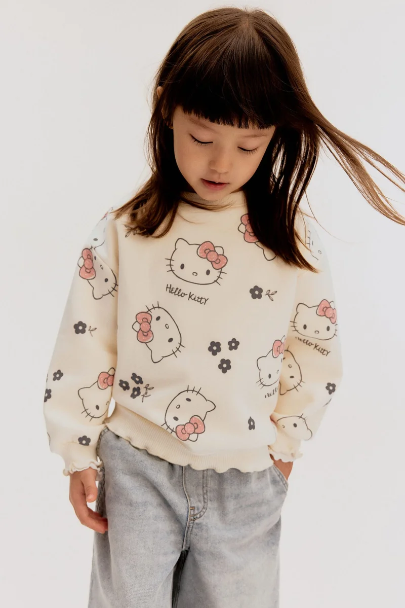 اتش اند ام Printed sweatshirt