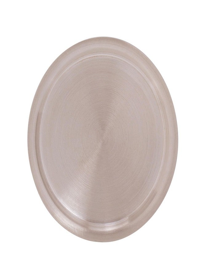 Osasbazaar Pure Silver Plate for Bhog, Chaandi ki Plate, Puja Dish for Balgopal Laddu Gopal - 97%-99% BIS Hallmarked - Image 2