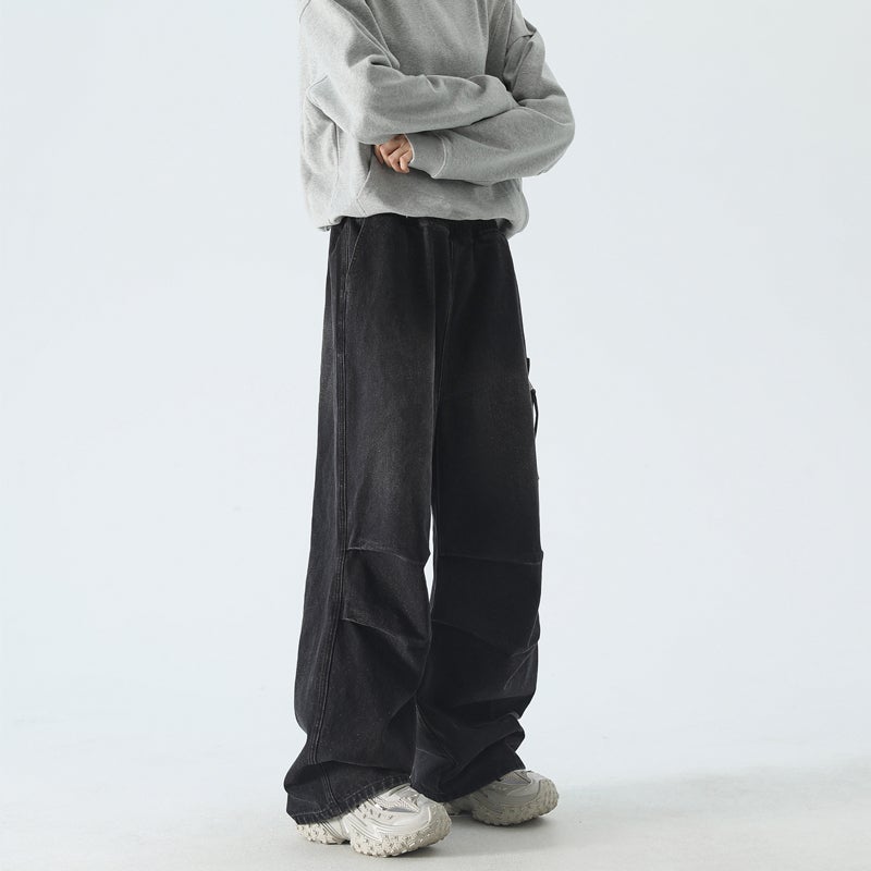 Unisex Casual Daily Denim Jeans - Image 3