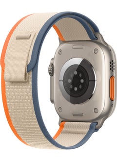 T-MAX Apple Watch Compatible ( 2,3,4,5,6,7,8,9 44-45-49 mm ) Trial Loop Fabric Strap  - Image 4